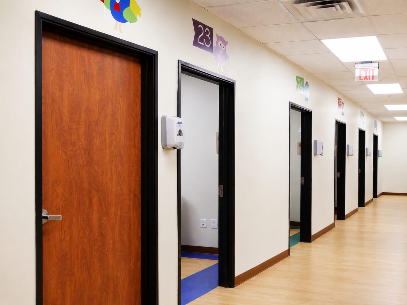 Exam Room Hallway
